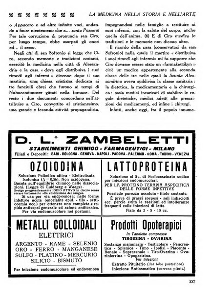 La medicina italiana