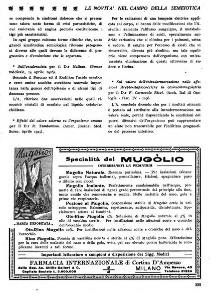 La medicina italiana