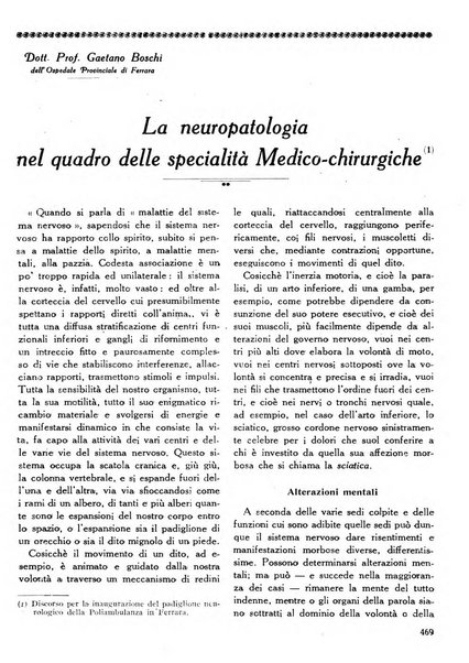 La medicina italiana