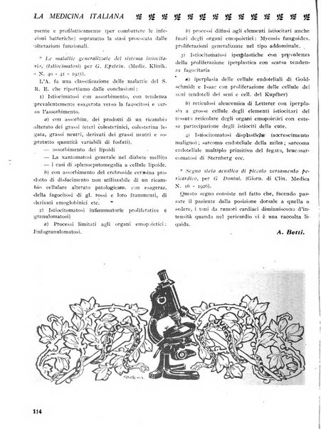 La medicina italiana