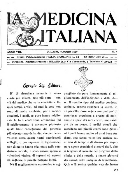 La medicina italiana