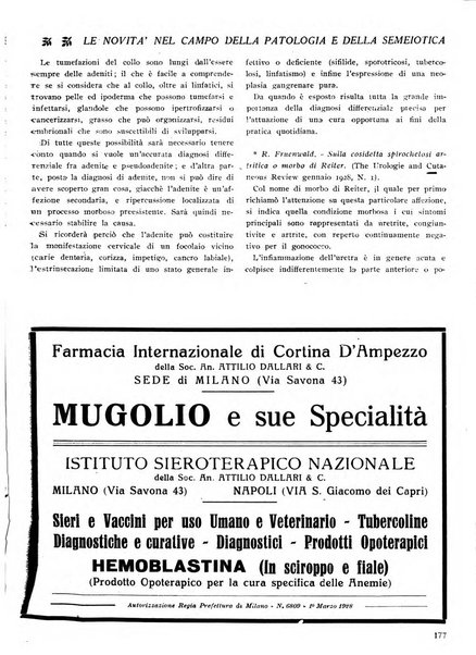 La medicina italiana