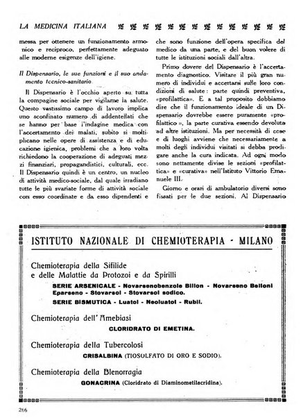 La medicina italiana