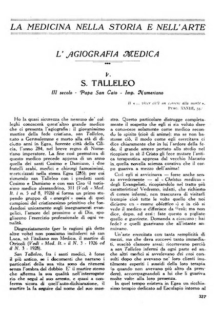 La medicina italiana