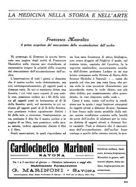 La medicina italiana