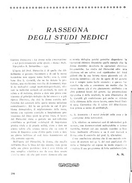 La medicina italiana