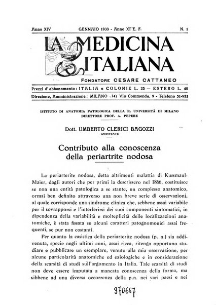 La medicina italiana