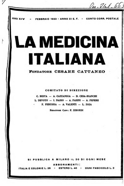 La medicina italiana