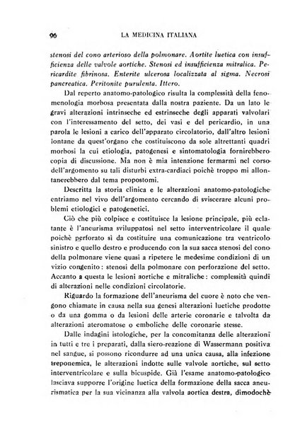 La medicina italiana