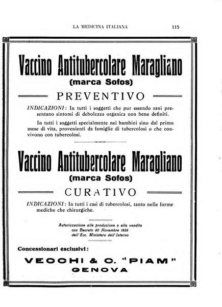 La medicina italiana