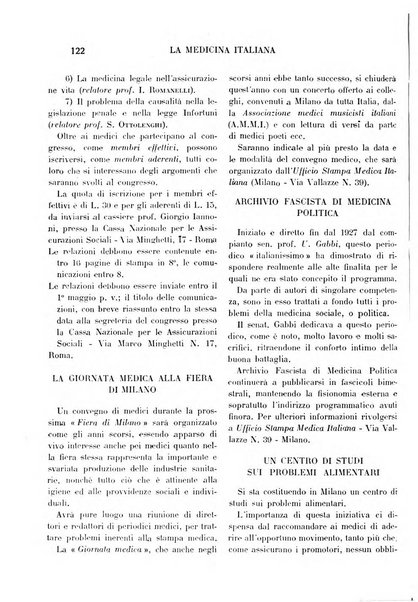 La medicina italiana