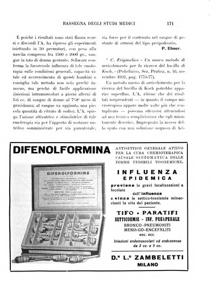 La medicina italiana