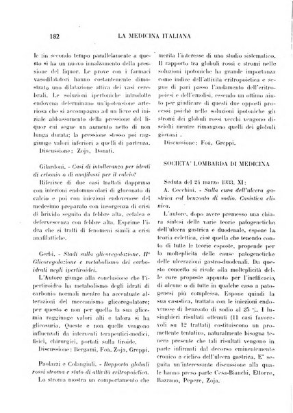 La medicina italiana