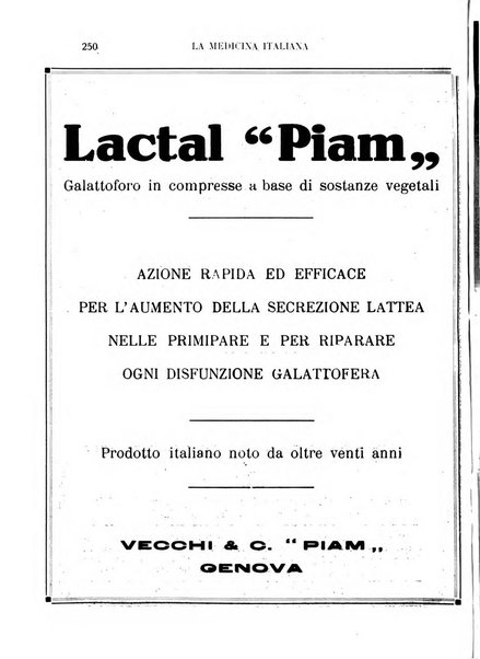 La medicina italiana