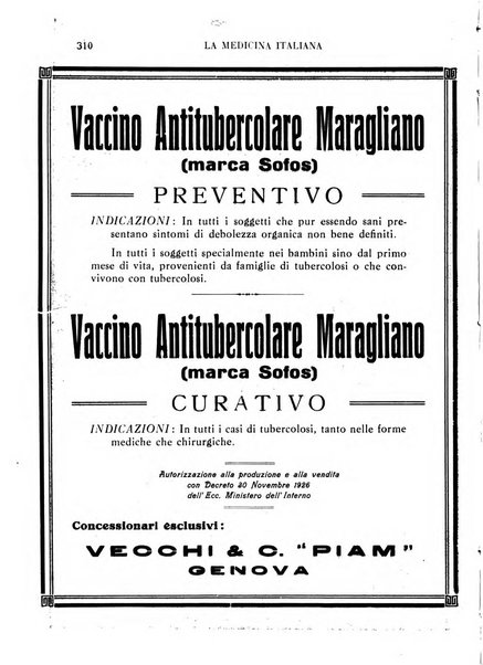 La medicina italiana