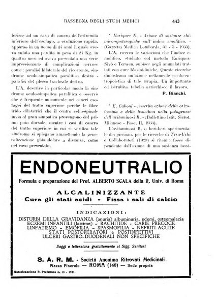 La medicina italiana