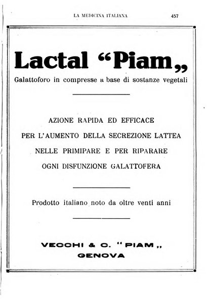 La medicina italiana