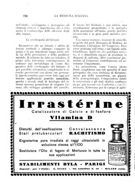 La medicina italiana