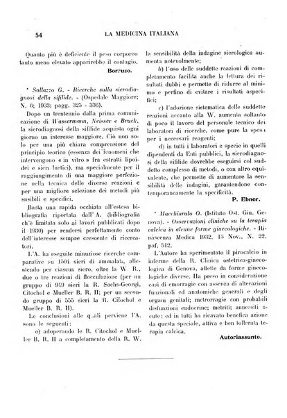 La medicina italiana