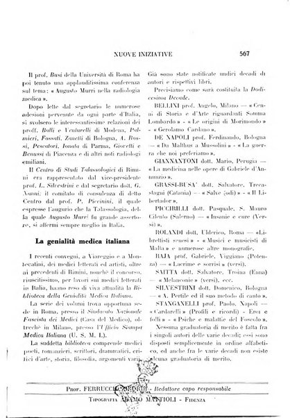 La medicina italiana