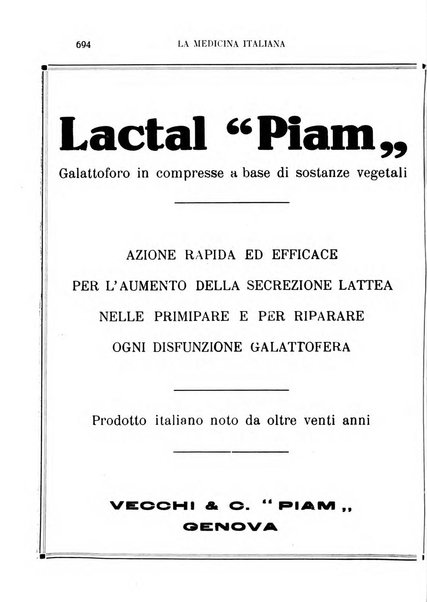 La medicina italiana