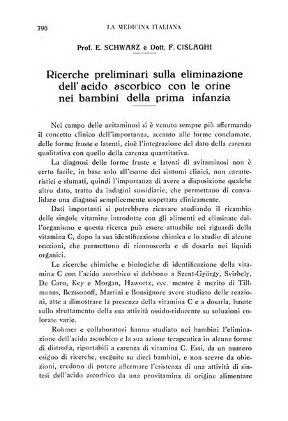 La medicina italiana