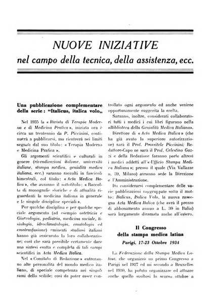 La medicina italiana