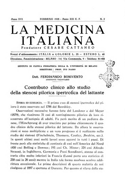 La medicina italiana