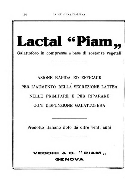 La medicina italiana