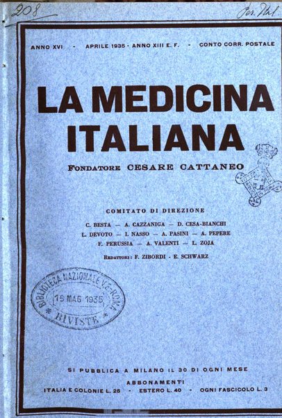 La medicina italiana