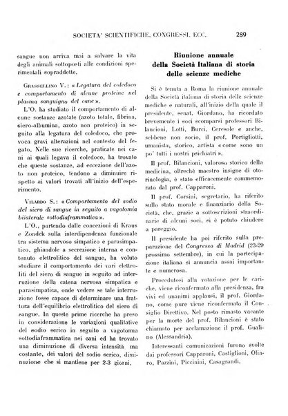 La medicina italiana