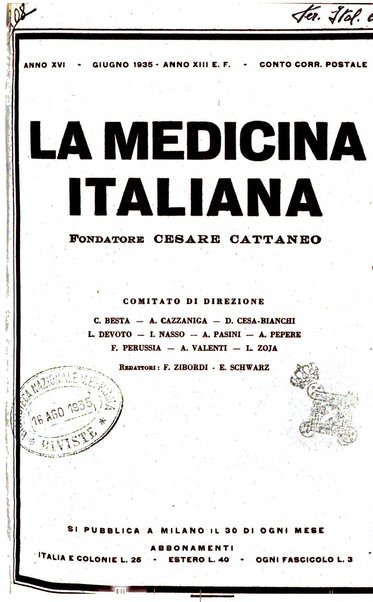 La medicina italiana