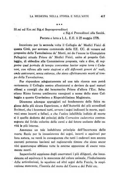 La medicina italiana