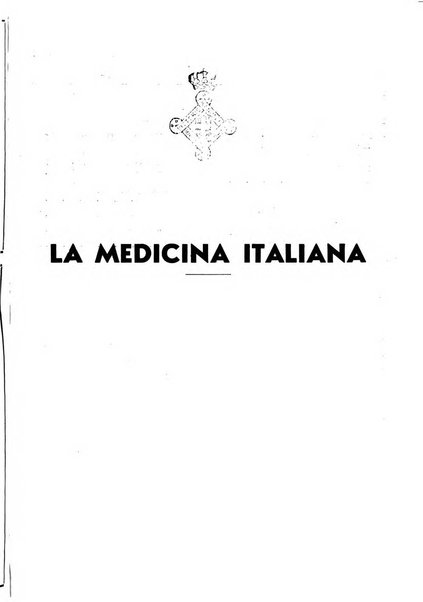 La medicina italiana