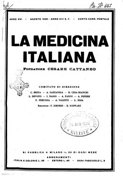 La medicina italiana