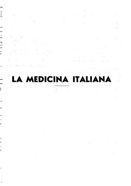 La medicina italiana