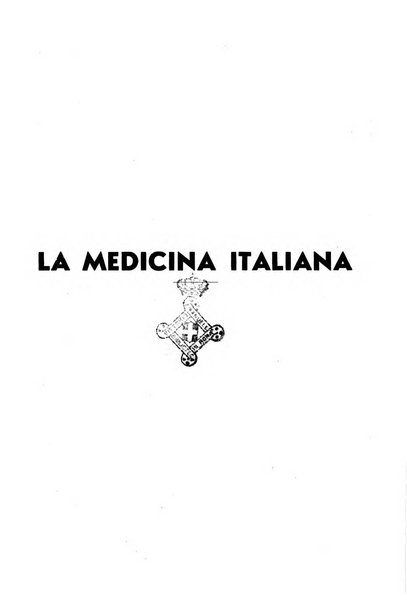 La medicina italiana