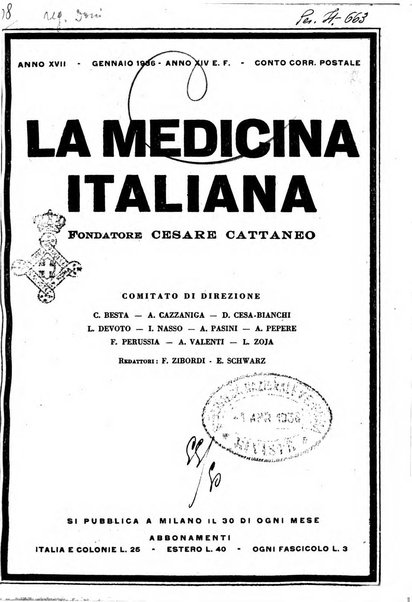 La medicina italiana