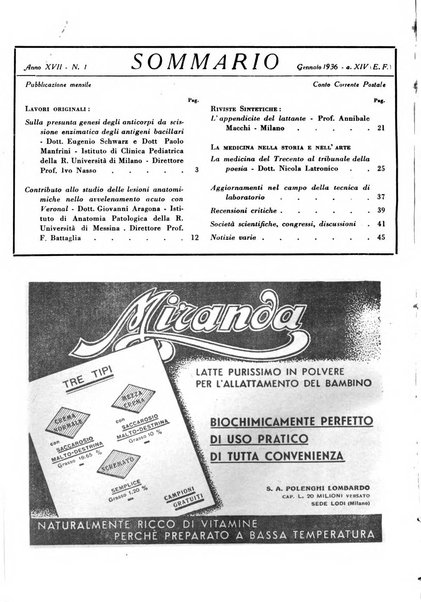 La medicina italiana