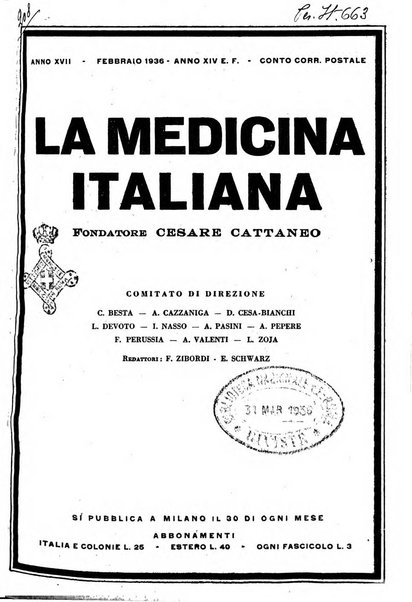 La medicina italiana