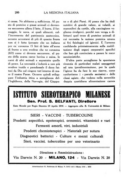 La medicina italiana