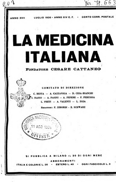 La medicina italiana