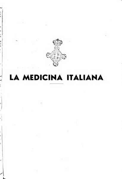 La medicina italiana