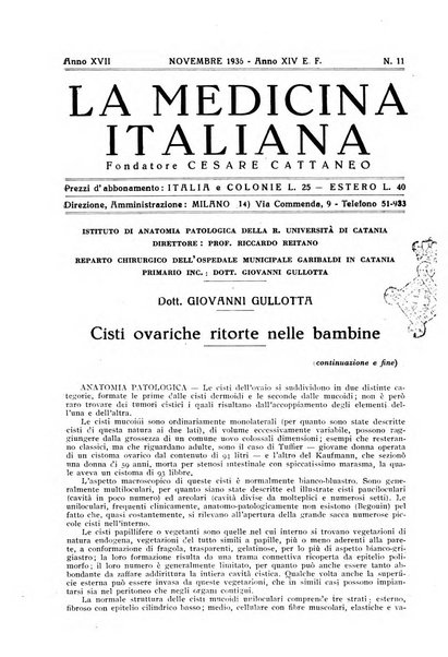 La medicina italiana