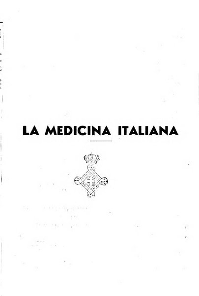 La medicina italiana