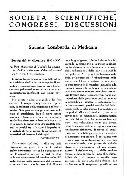 La medicina italiana