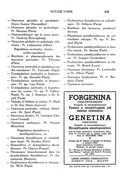 La medicina italiana