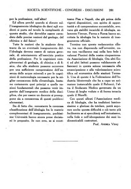 La medicina italiana