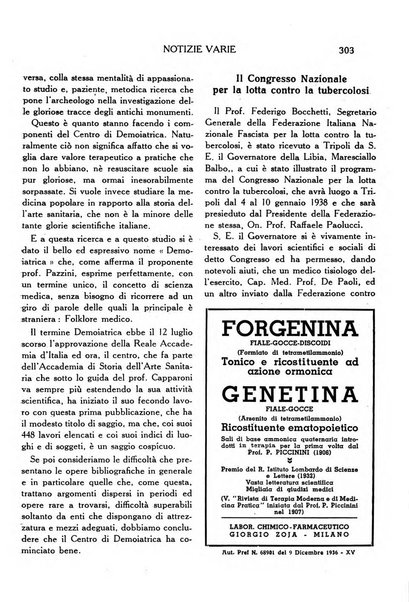 La medicina italiana