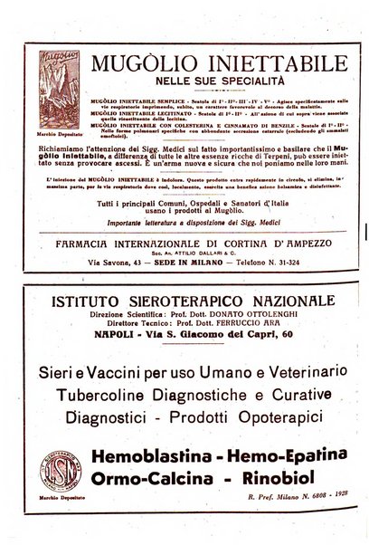 La medicina italiana